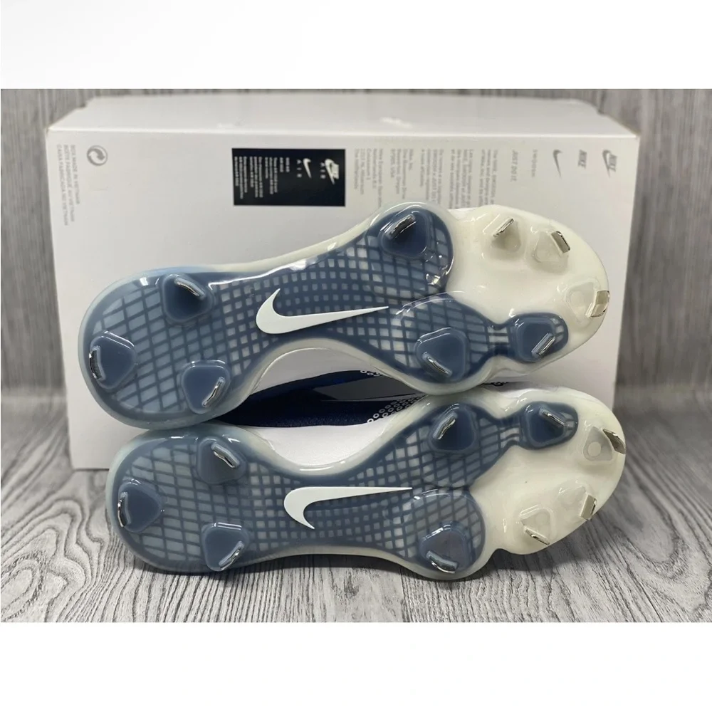 NWT Men’s‎ Nike Force Zoom Trout 7 Dark Blue and White Baseball Cleats